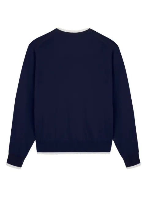 Vilebrequin crew-neck cashmere-merino jumper