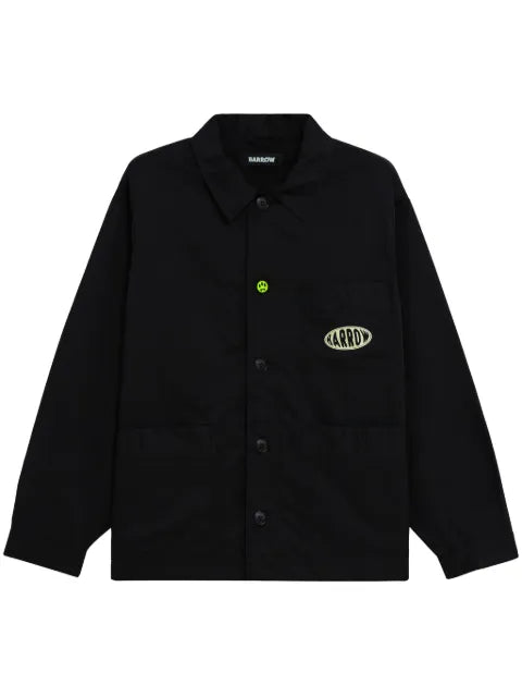 BARROW logo shirt jacket