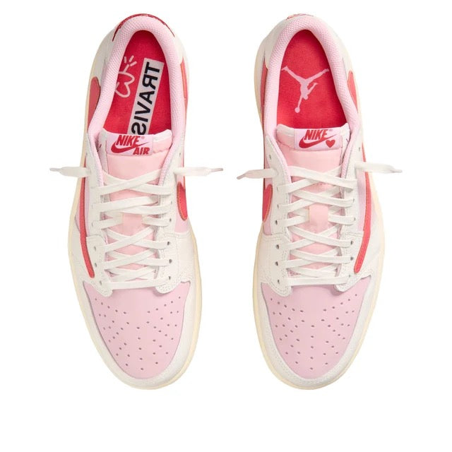 Travis Scott x Air Jordan 1 Low OG Tropical Pink IQ7604-101